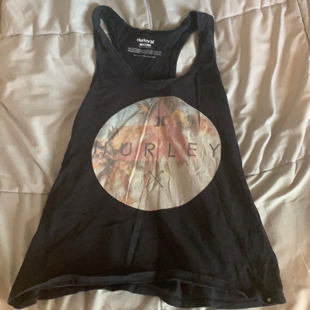 Hurley racer back tank top